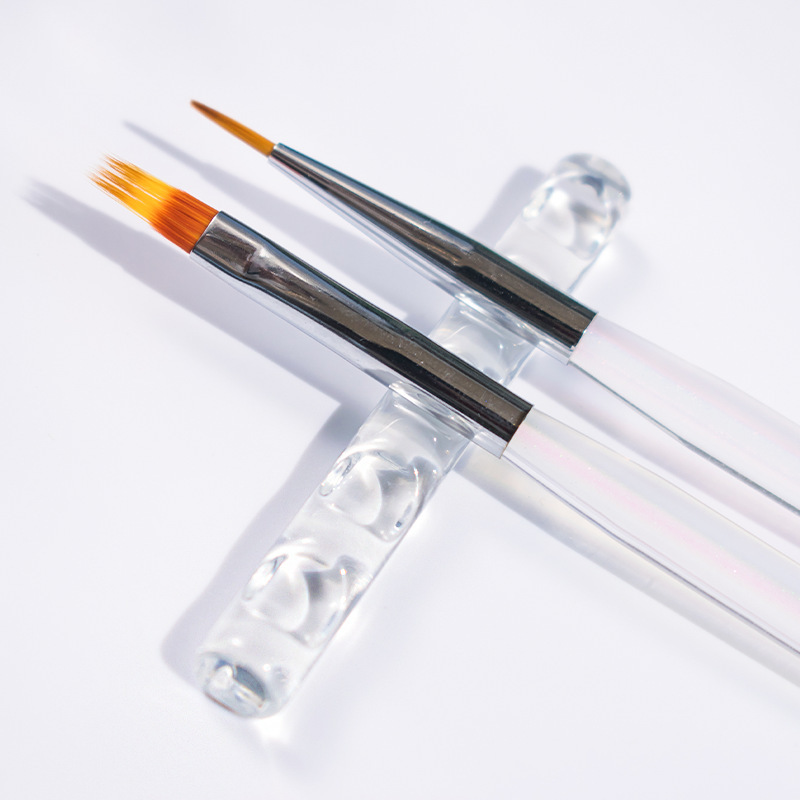 Nail Art Sch - 5-delige nagelborstelhouder, salon penhouder, accessoire borstelhouder