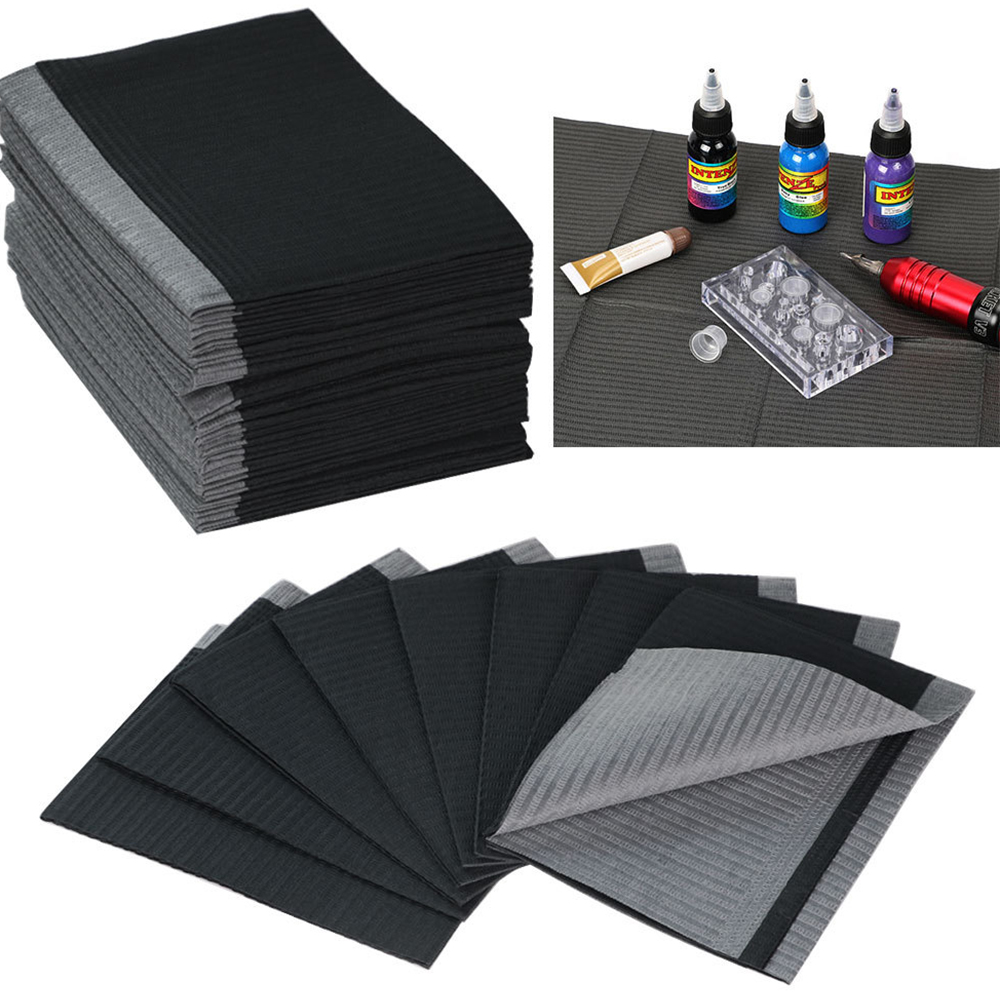 Nail Art Ombre - 20/50 stuks Tattoo Clean Pad Mat