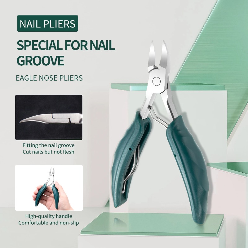 Nail Art For Men - 2 of 4 stuks manicureset, nagelknipperset,