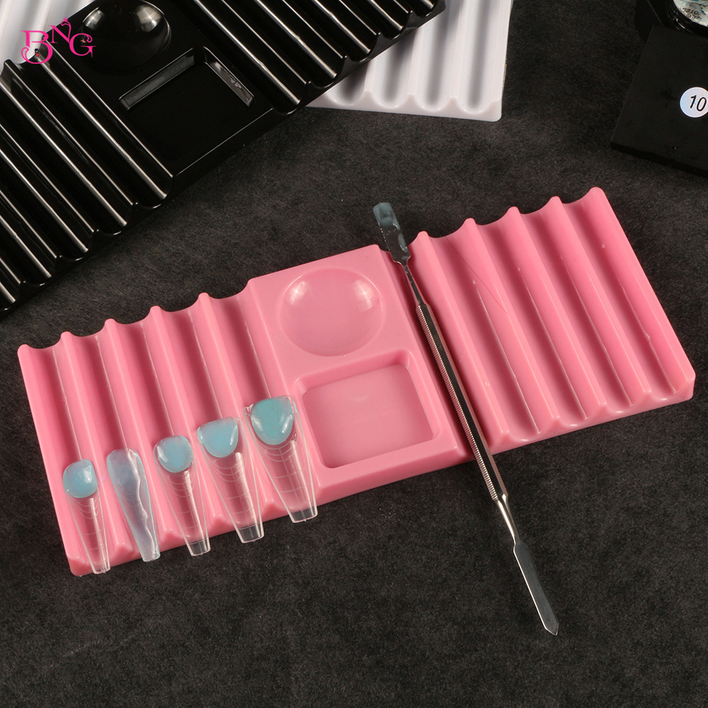 Nail Art Ombre - BNG Dubbele Vormhouder Plastic Penhouder voor