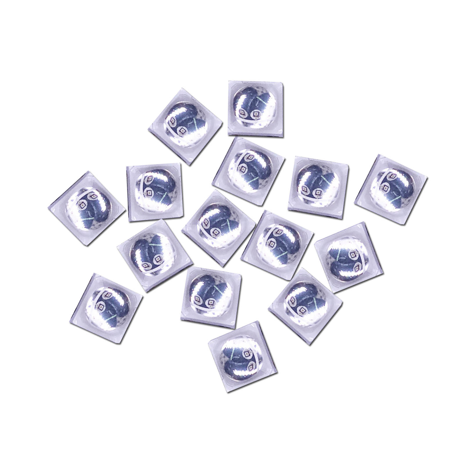 Uv Led Lamp Nail - 50 stuks 2W Epistar 365nm+405nm Drie