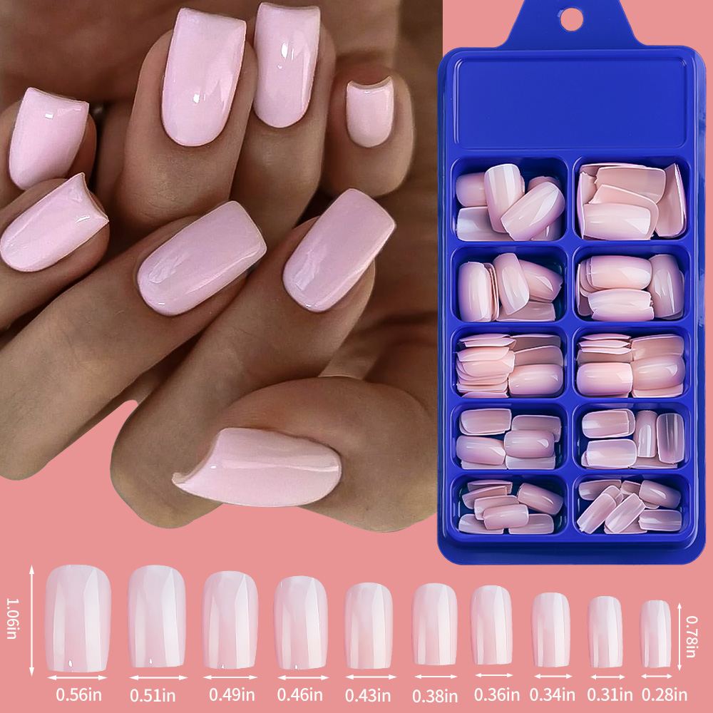 100/120 Stuks Roze Wit Druk Op - Nail Art Ombre recensie en prijs