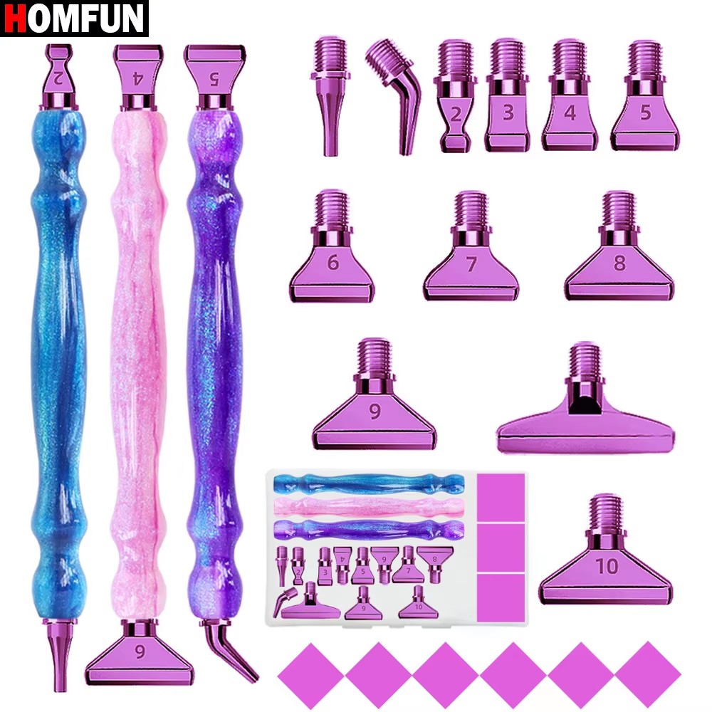 Homfun 5d Diamond Painting Pen - Nail Art Full Color recensie en prijs