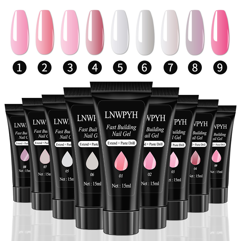 Gel Nagellak Set Poly Nagelgel - Nail Art Full Color recensie en prijs
