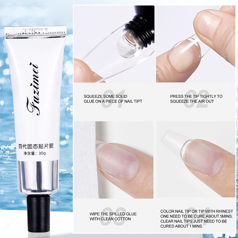 30/20/10g Effen Zachte Nep Nag - Nail Art Ombre recensie en prijs