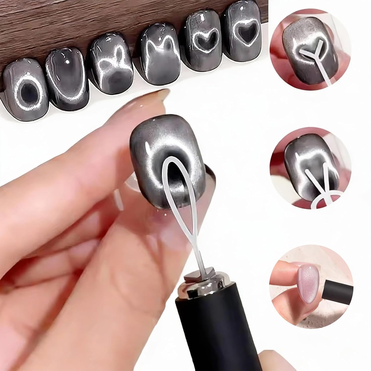10 stuks Cat Eye Nagelmagneet  - Nail Art Full Color recensie en prijs