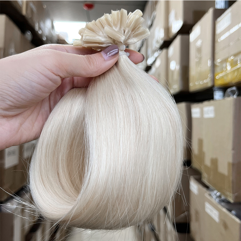 U Tip Hair Extensions Witte Bl - Nail Art Ombre recensie en prijs