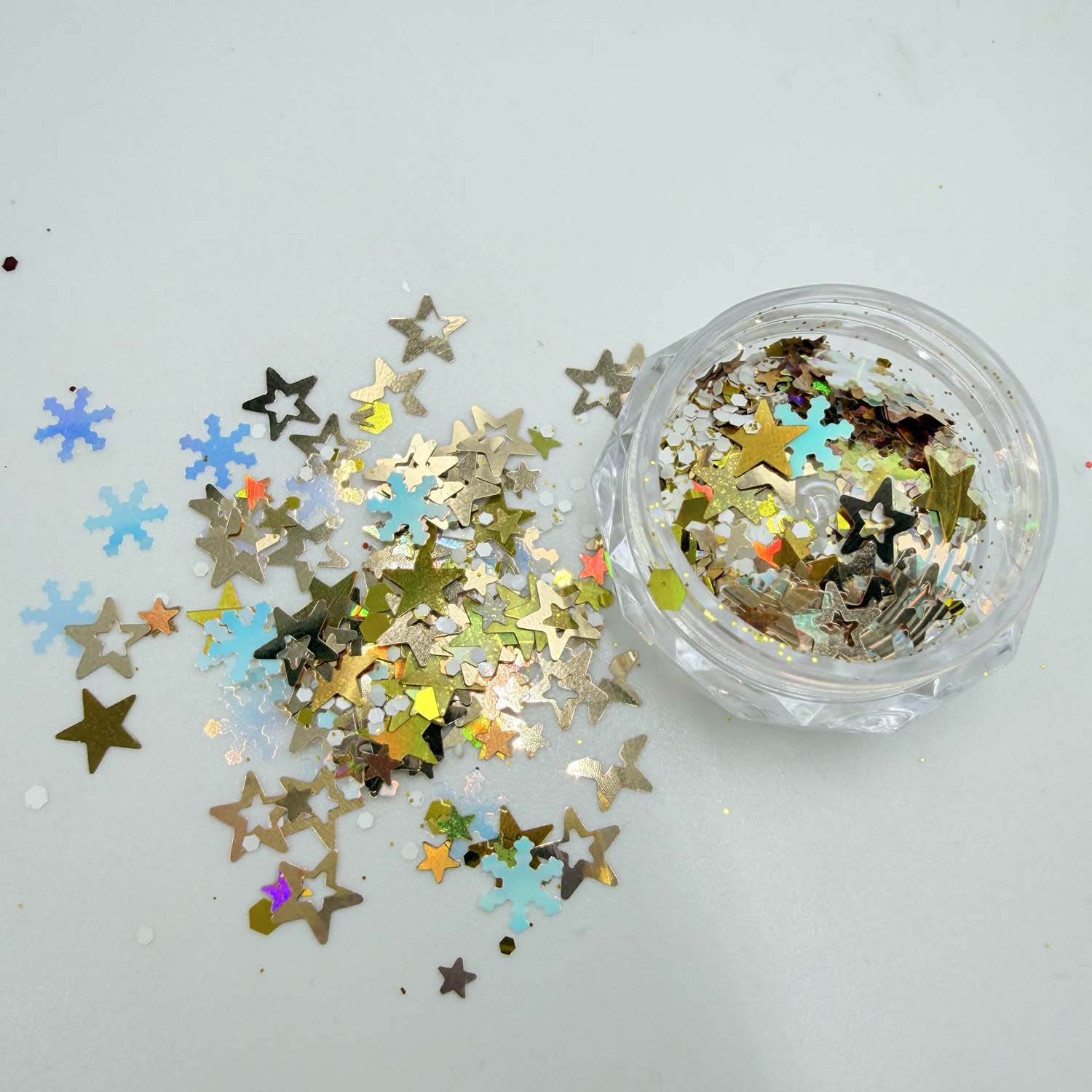Kerst Nagelkunst Glitter Paill - Nail Art Xmas Tree recensie en prijs