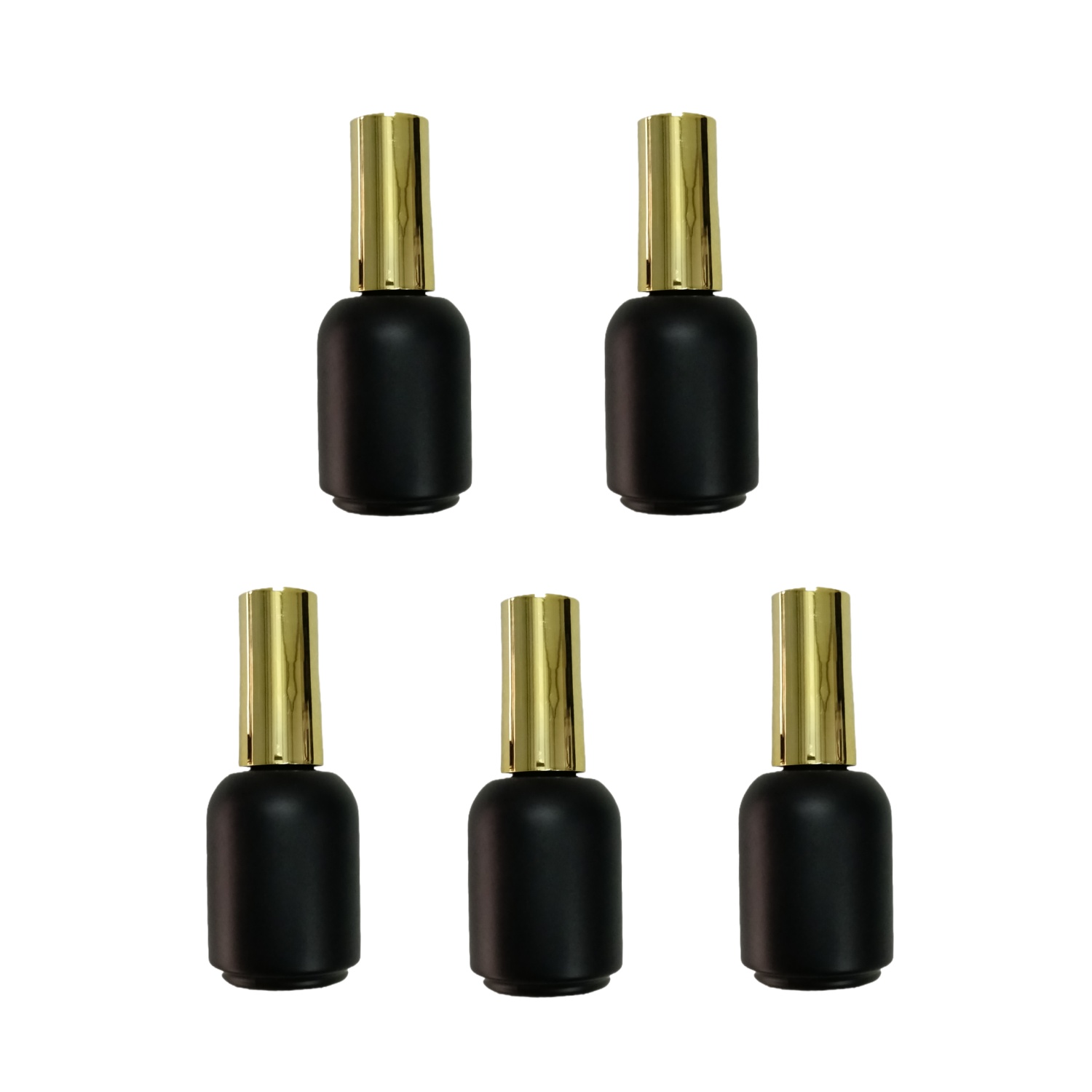 20ML 5 stuks lege zwarte glaze - Nail Art Sch recensie en prijs