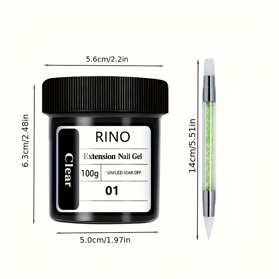 100g Transparante Anti-aanbak  - Nail Art Ombre recensie en prijs