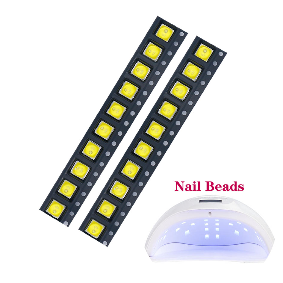 20 stuks nagellamp kralen 1W U - Uv Led Lamp Nail recensie en prijs
