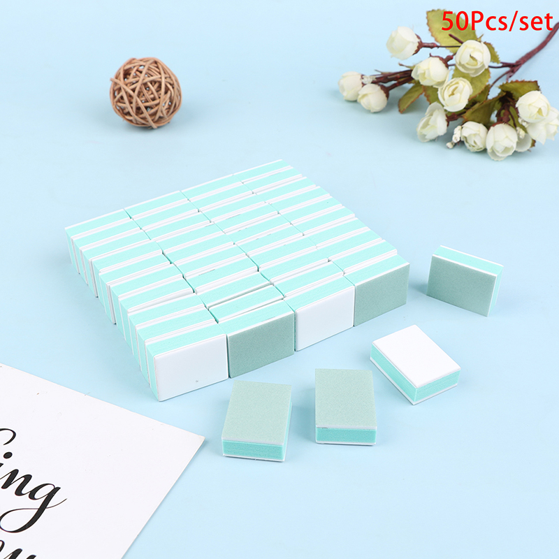 50 stks/partij Mini Nail Buffe - Nail Art Full Color recensie en prijs