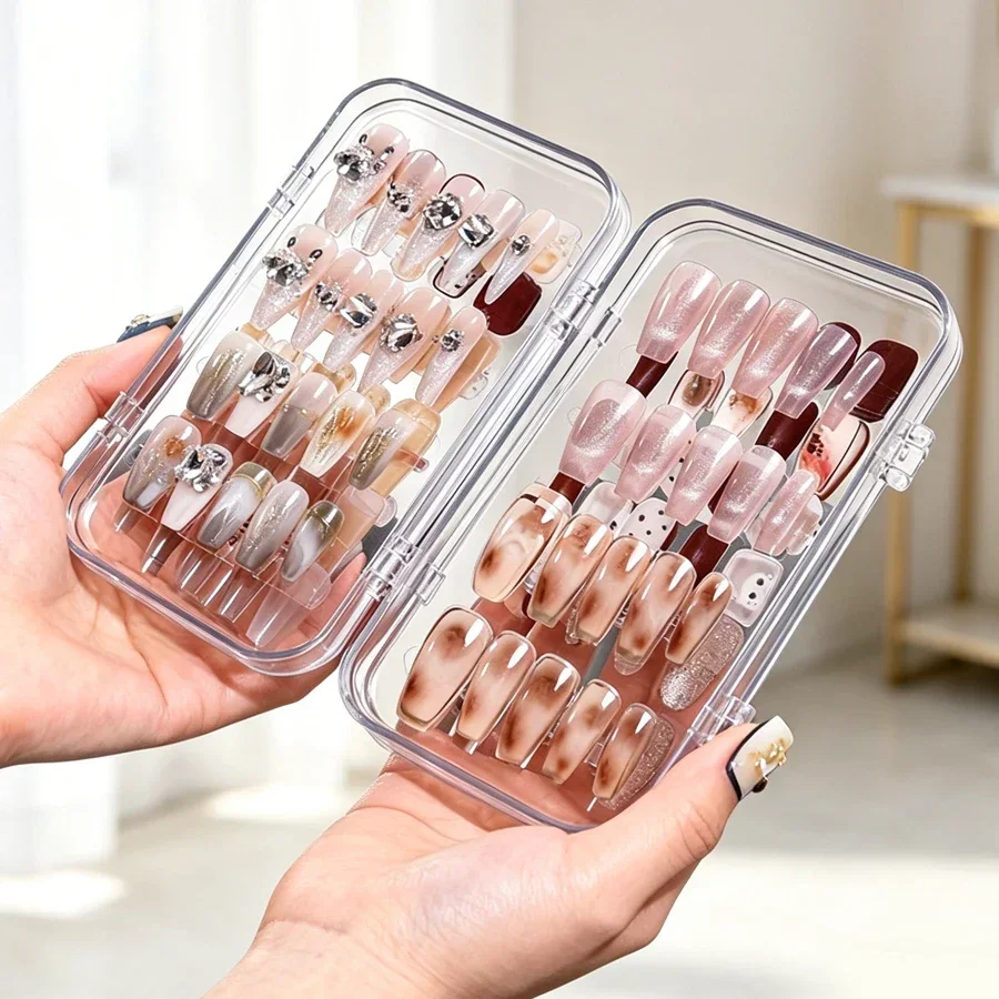 Transparante opvouwbare opberg - Nail Art Navy recensie en prijs