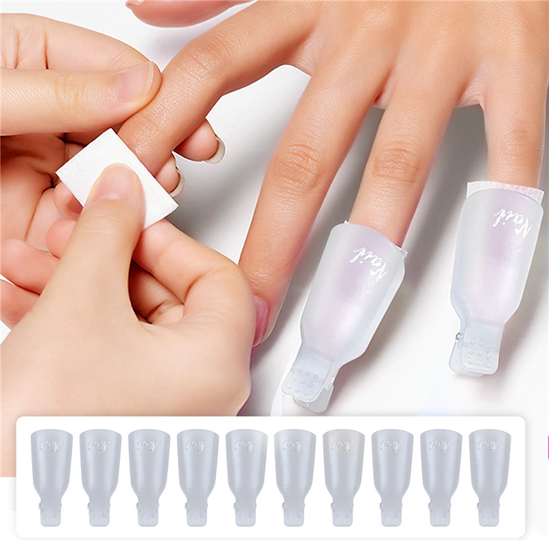 10 stuks plastic acryl nagelku - Nail Art Gel Polish recensie en prijs