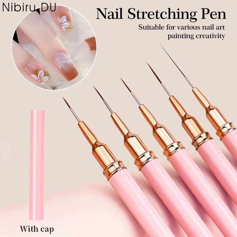 5 STKS Nail Art Liner Brush Se - Nail Art Full Color recensie en prijs