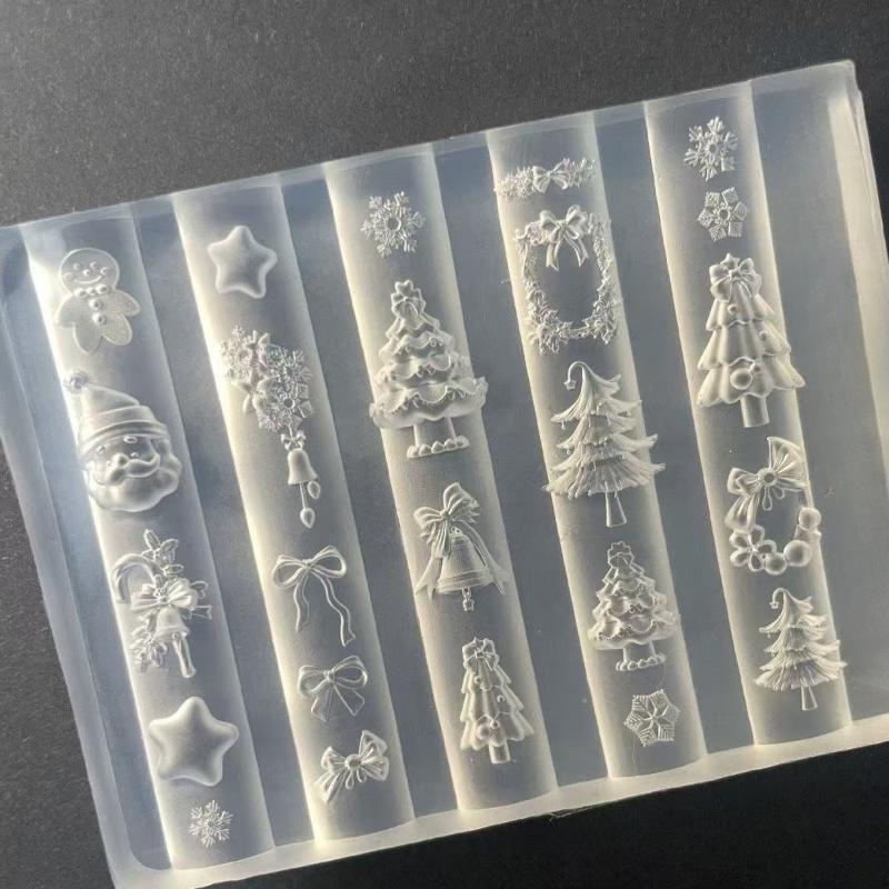 3D siliconen nagelvorm Sneeuwp - Nail Art For Men recensie en prijs