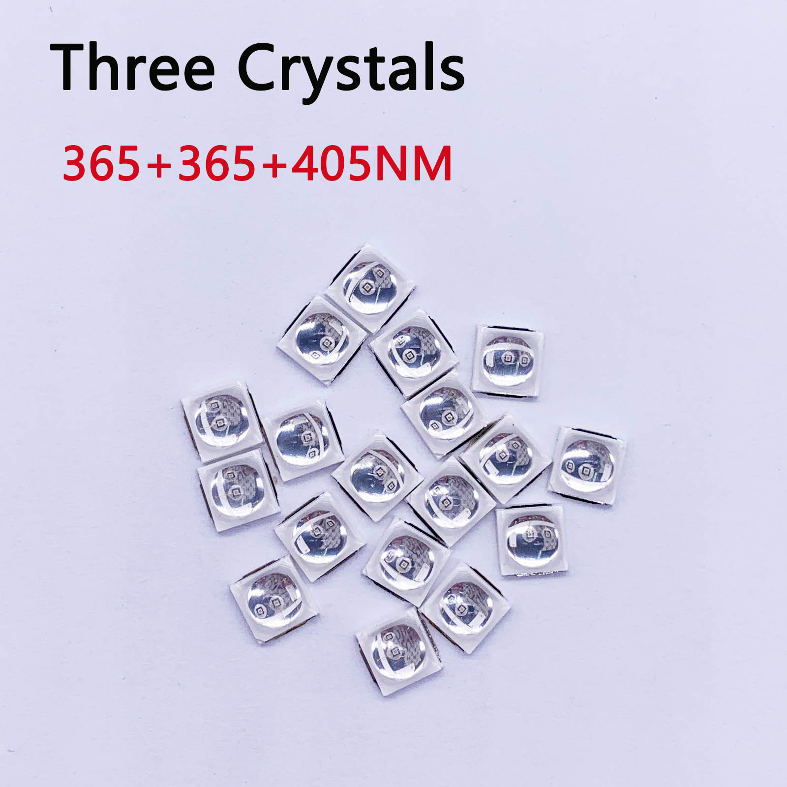 50 stuks 2W Epistar 365nm+405n - Uv Led Lamp Nail recensie en prijs